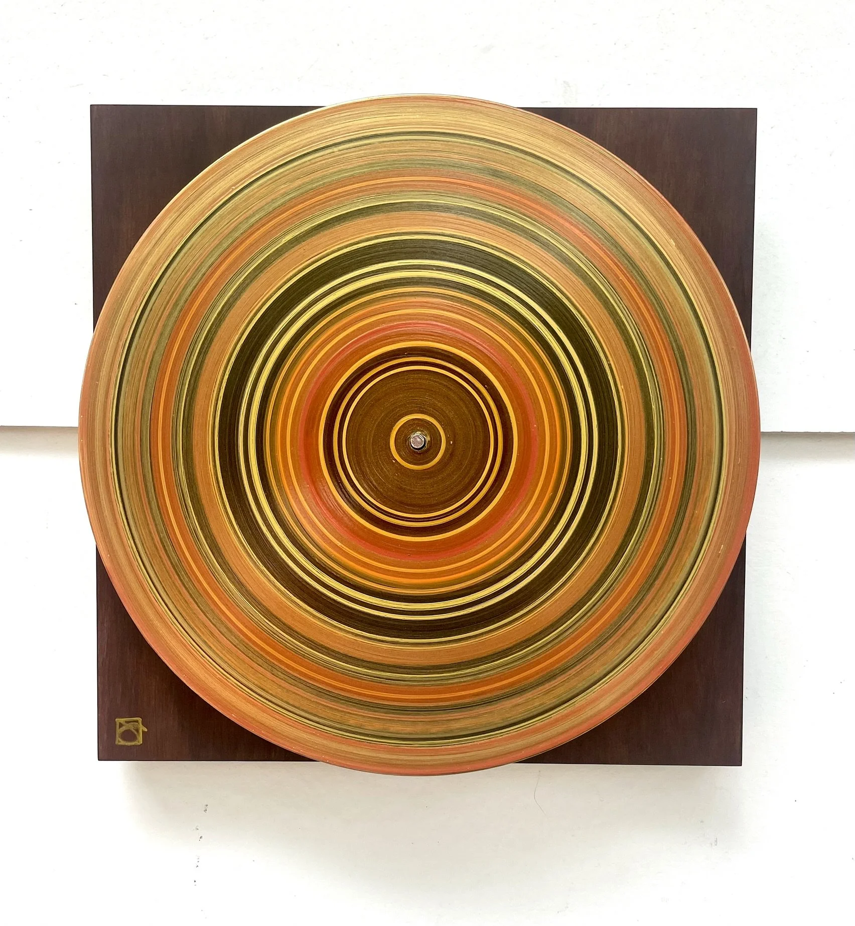 Gold (Katrina Cain)
 
12x12 Painted Up-cycled LP Record on Wood Panel