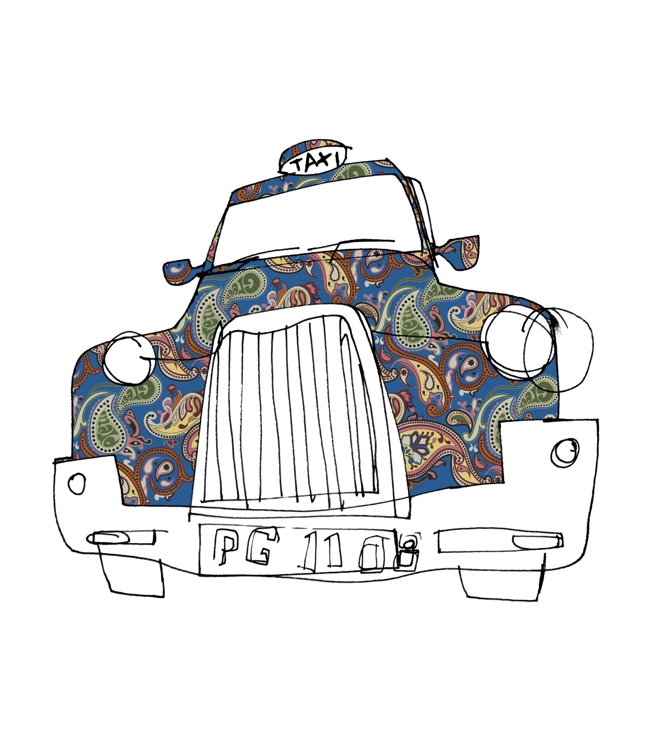 Pretty Green Taxi tee design2.jpg