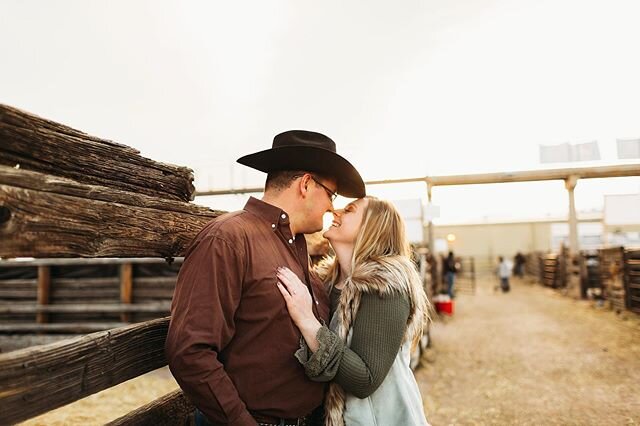 Engagement pictures at the Denver stock yards?? Yes. PLEASEEE!