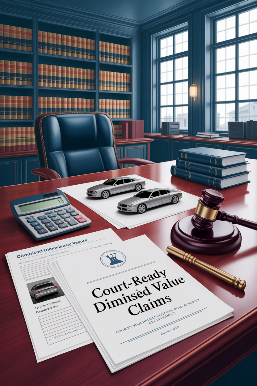 Diminished Value Appraisal & Report Services | Court-Ready Diminished Value Claims