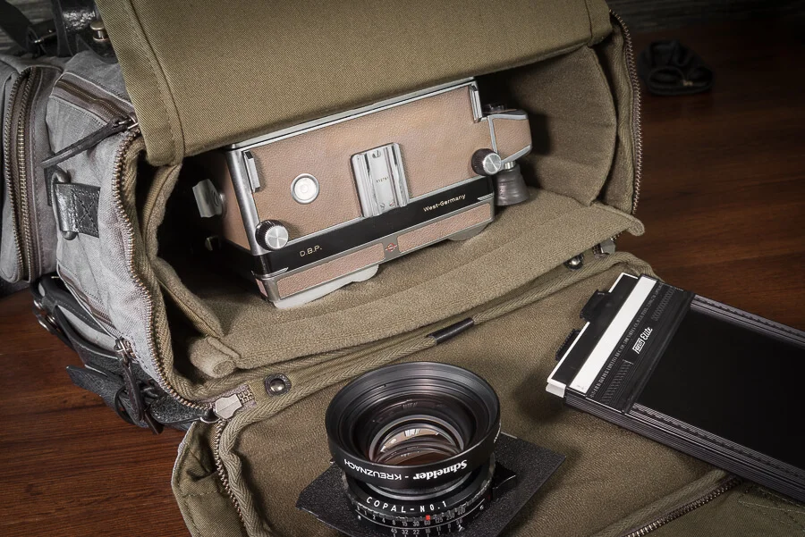 large format camera backpack