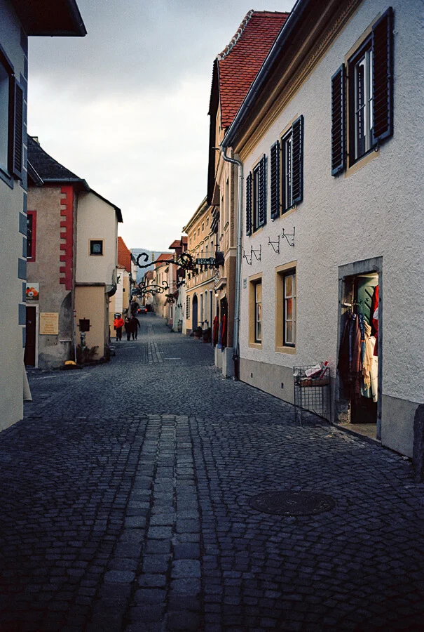 The Reluctant Photographer - Durnstein Cobbled Street.jpg
