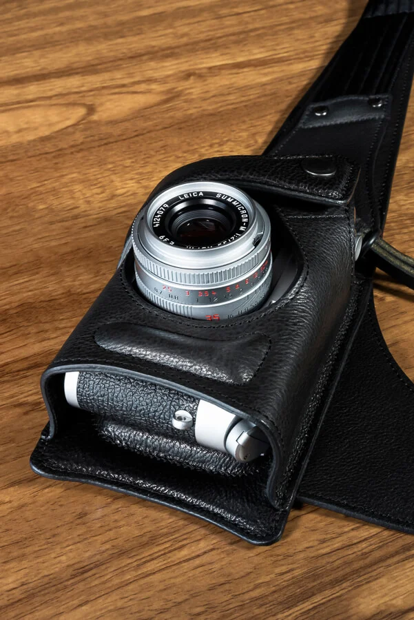 Wotancraft Python Review - Leica Holster with Camera.jpg