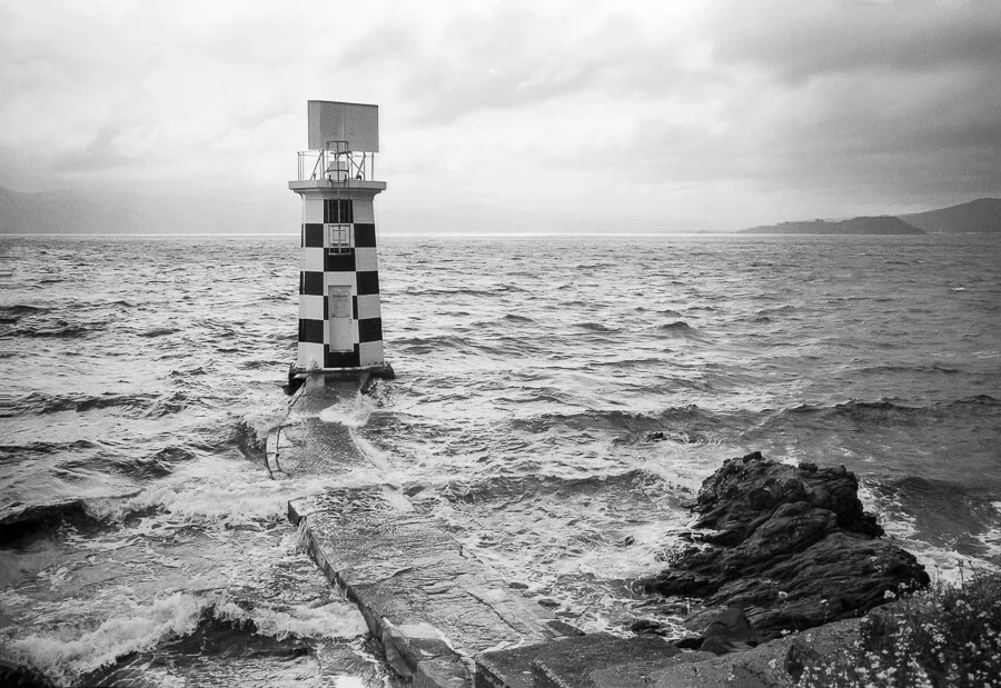 Ilford HP5 Plus - Around the Bays - Point Halswell Lighthouse.jpg
