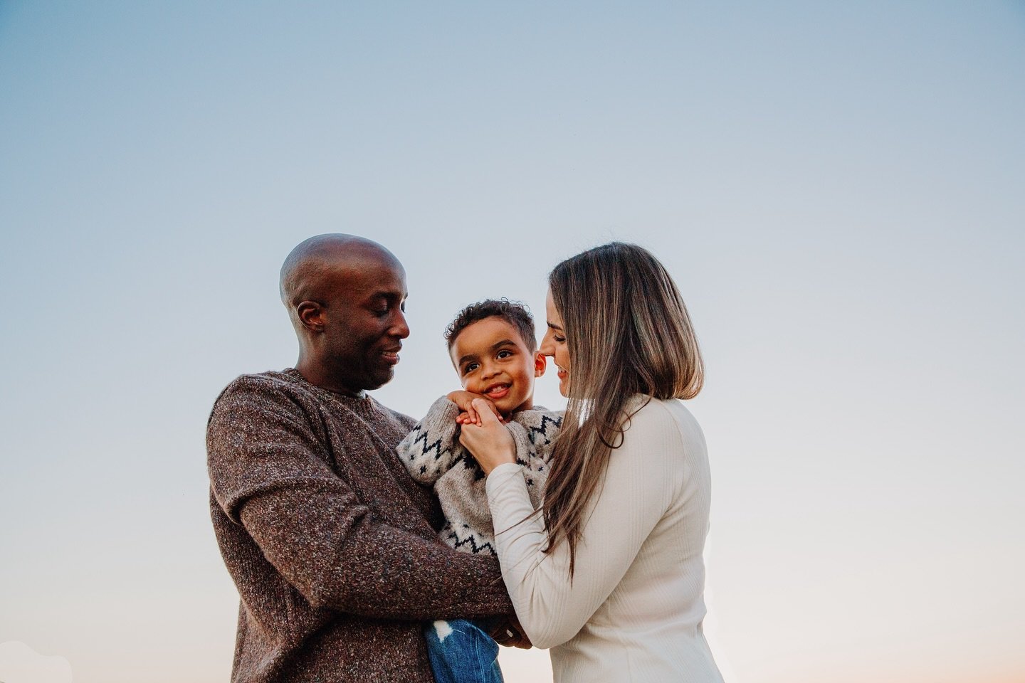 ✨ Dreaming up what I&rsquo;m affectionately calling&mdash;Sky Sessions&hellip;shall we make it a thing for spring?! This trio was simply dynamic during their family shoot. I loved capturing their three year old in all his adventurous giggly glory. He