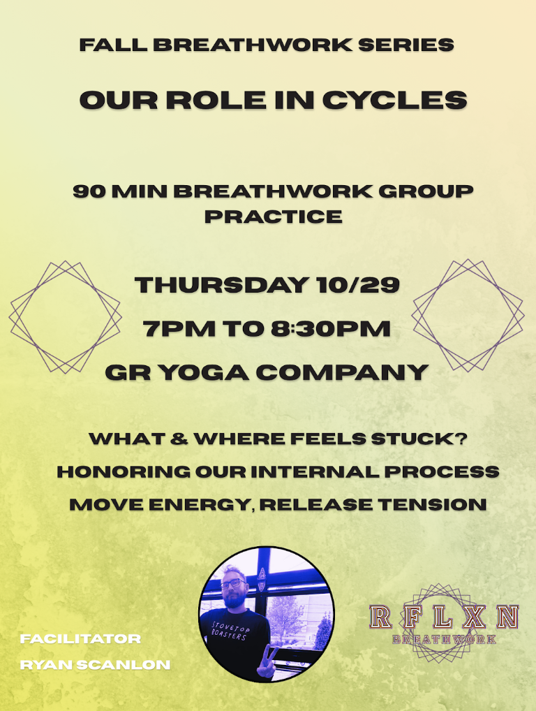 RFLXN Fall Breathwork Series w/ Ryan 