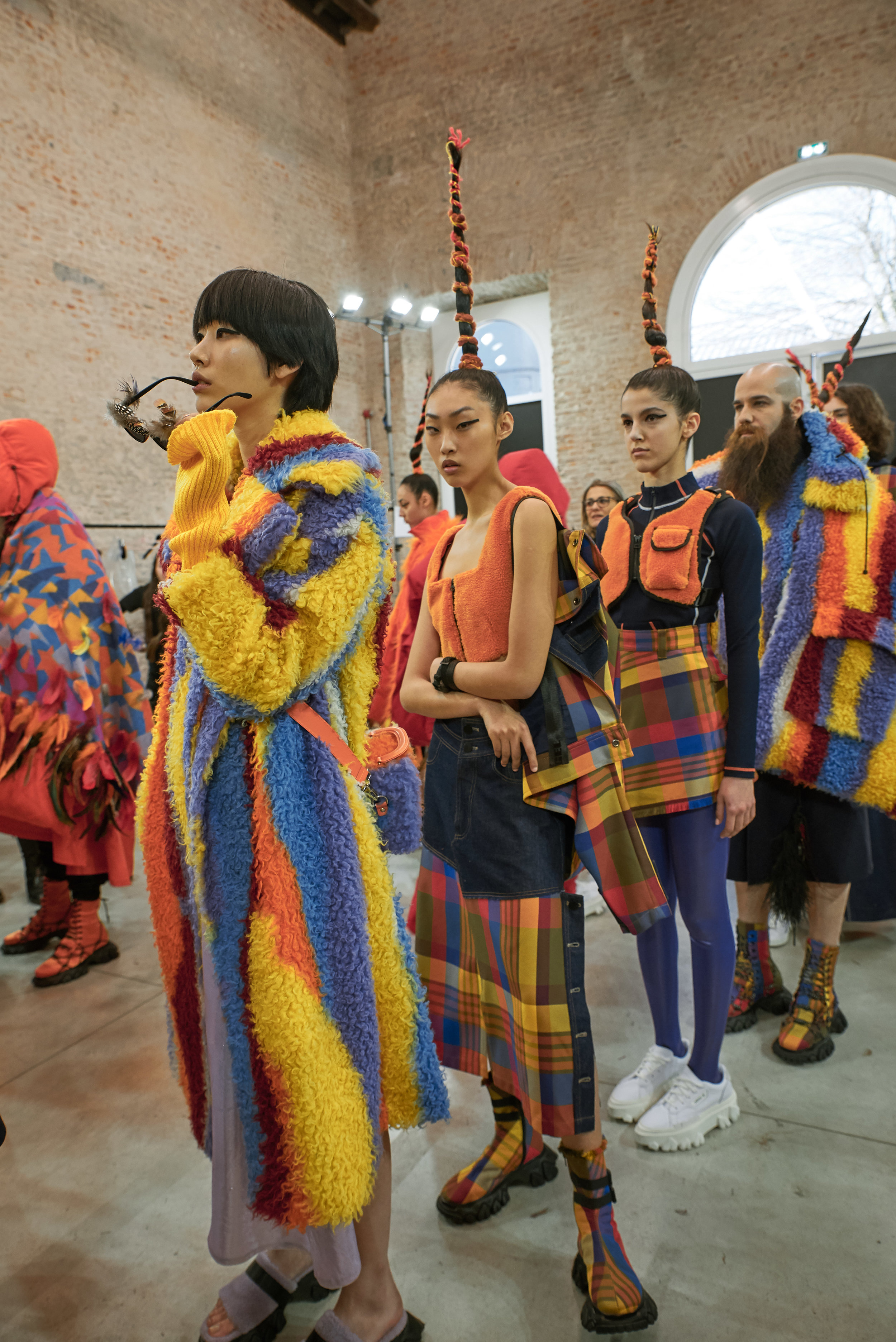 Backstage Buzz Milan Fashion Week AW19 ANGEL CHEN 