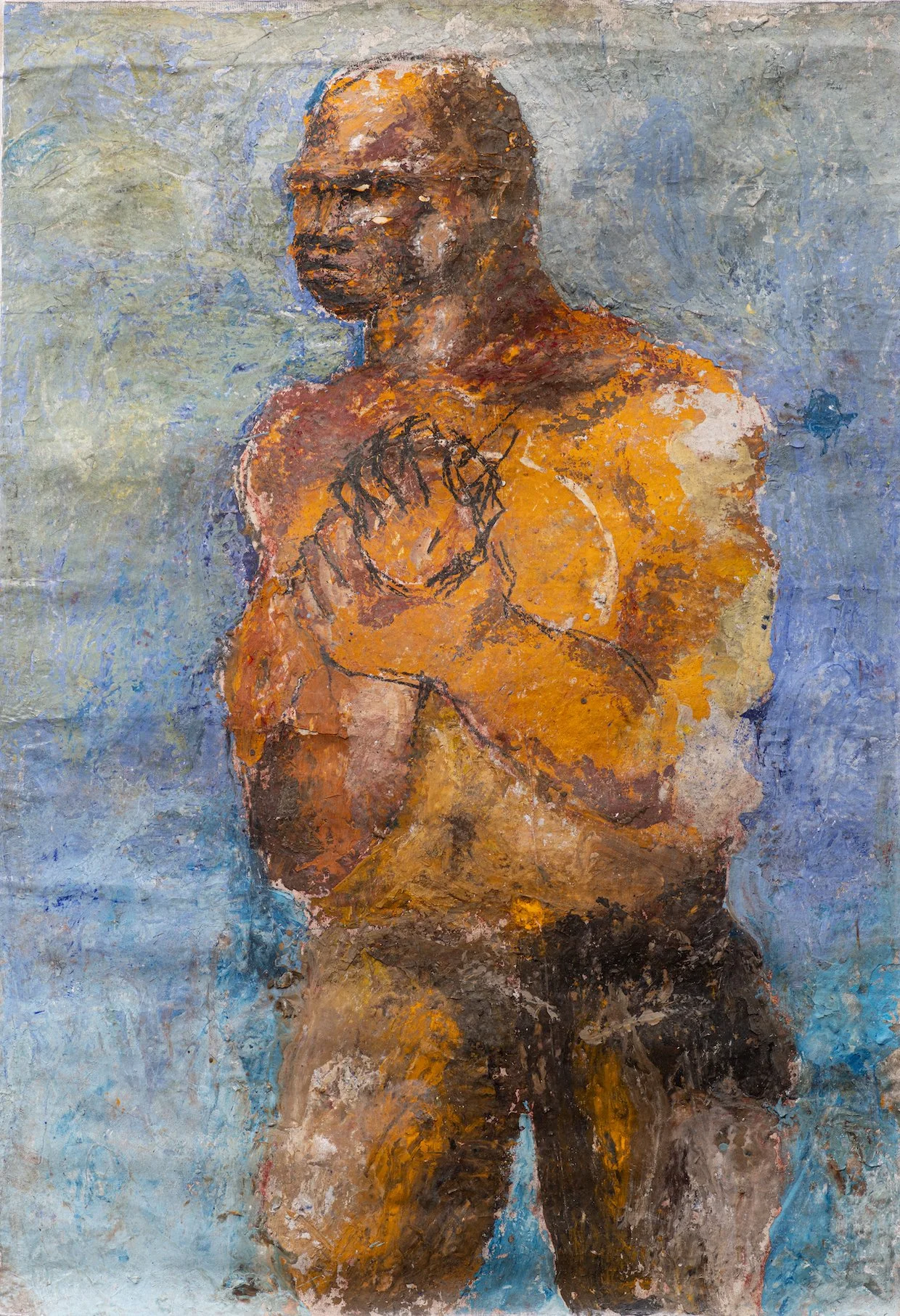 "Contemporary Memories of a Continent", a solo exhibition by Sadikou Oukpedjo, at Galerie Cécile Fakhoury, Paris