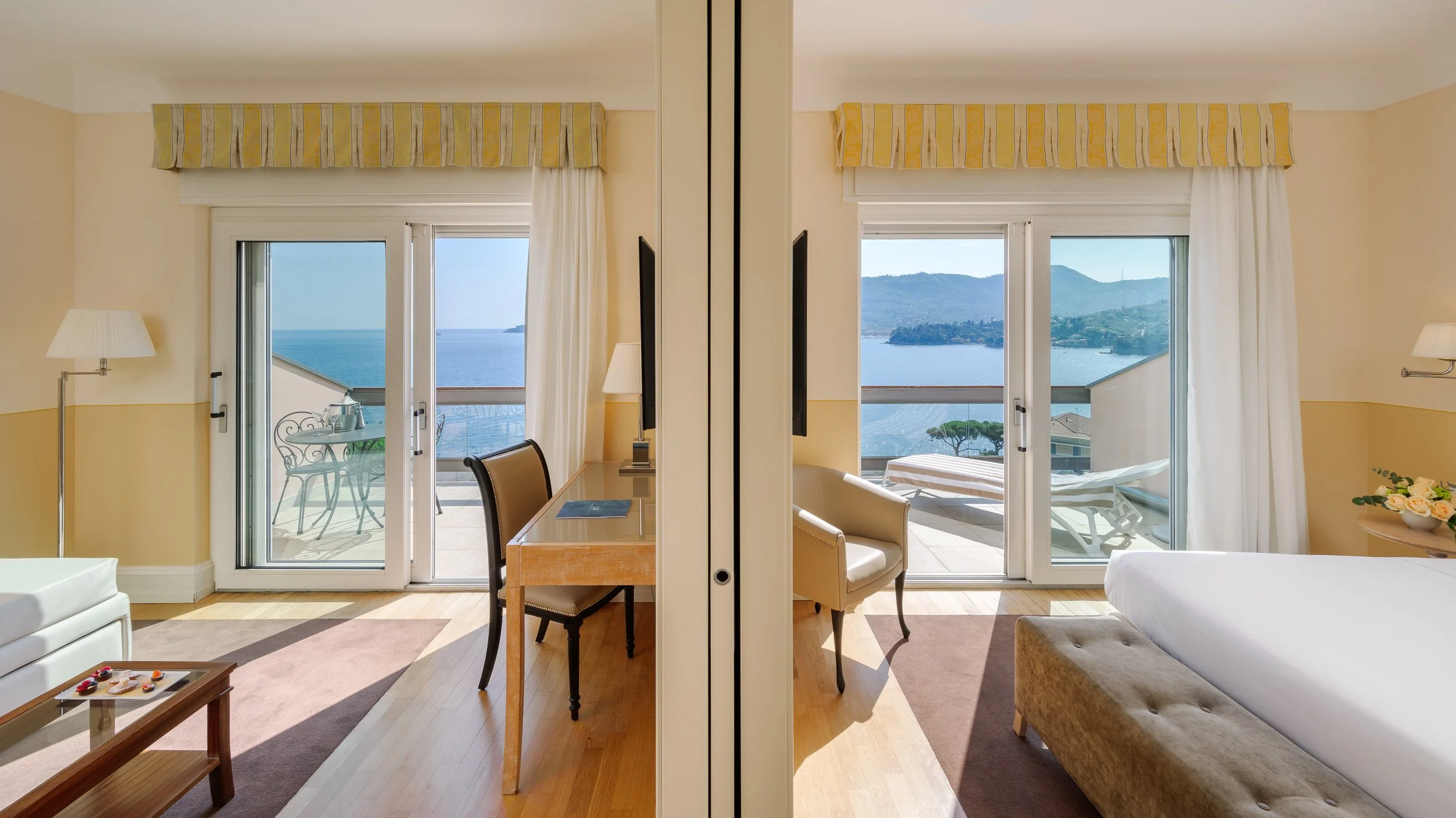 Breathtaking views on the Portofino Coast and a redesigned Dolce Vita.  A contemporary concept of hospitality at Grand Hotel Bristol