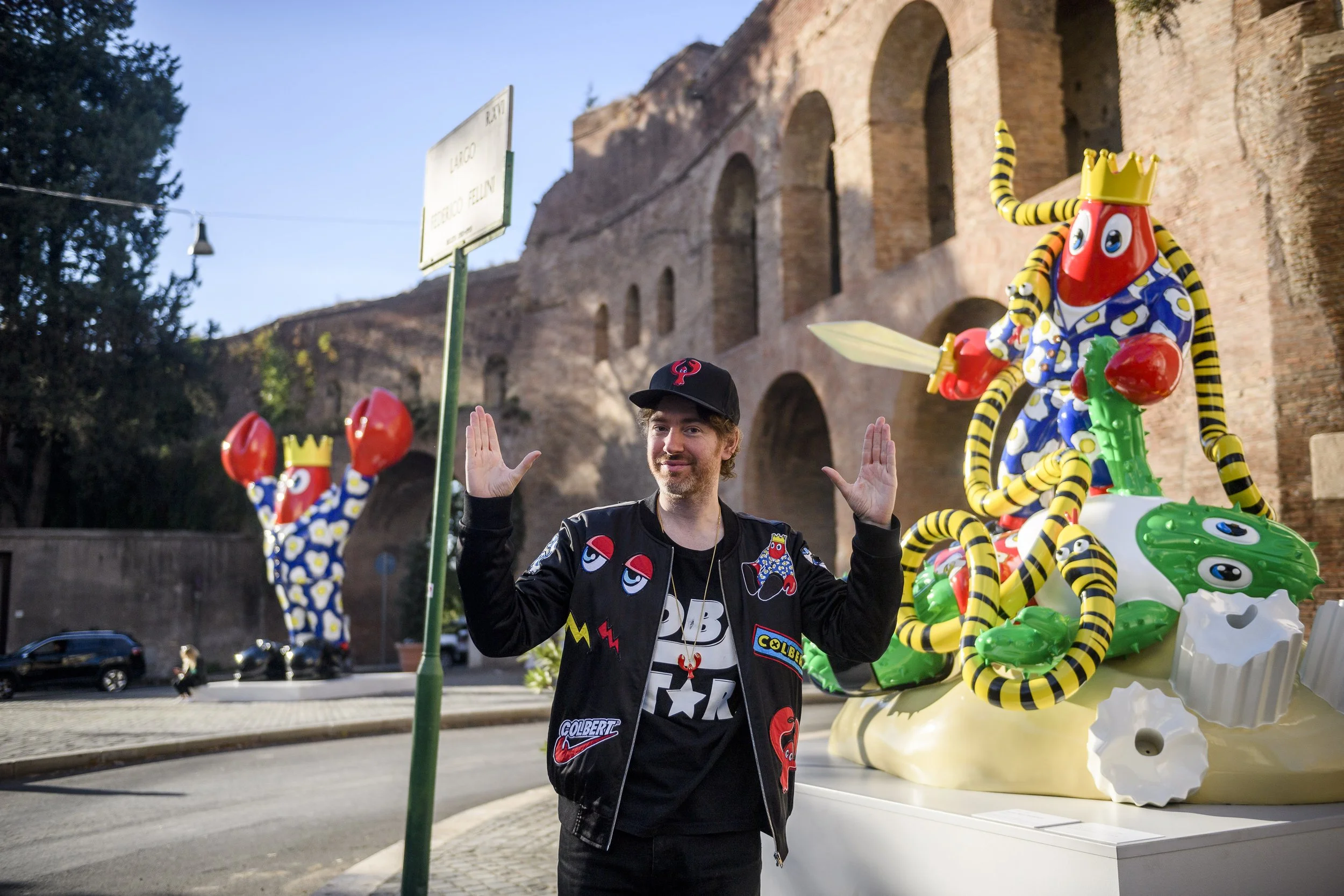 "HOUSE OF THE LOBSTER", an exhibition by Philip Colbert at National Archeological Museum of Naples