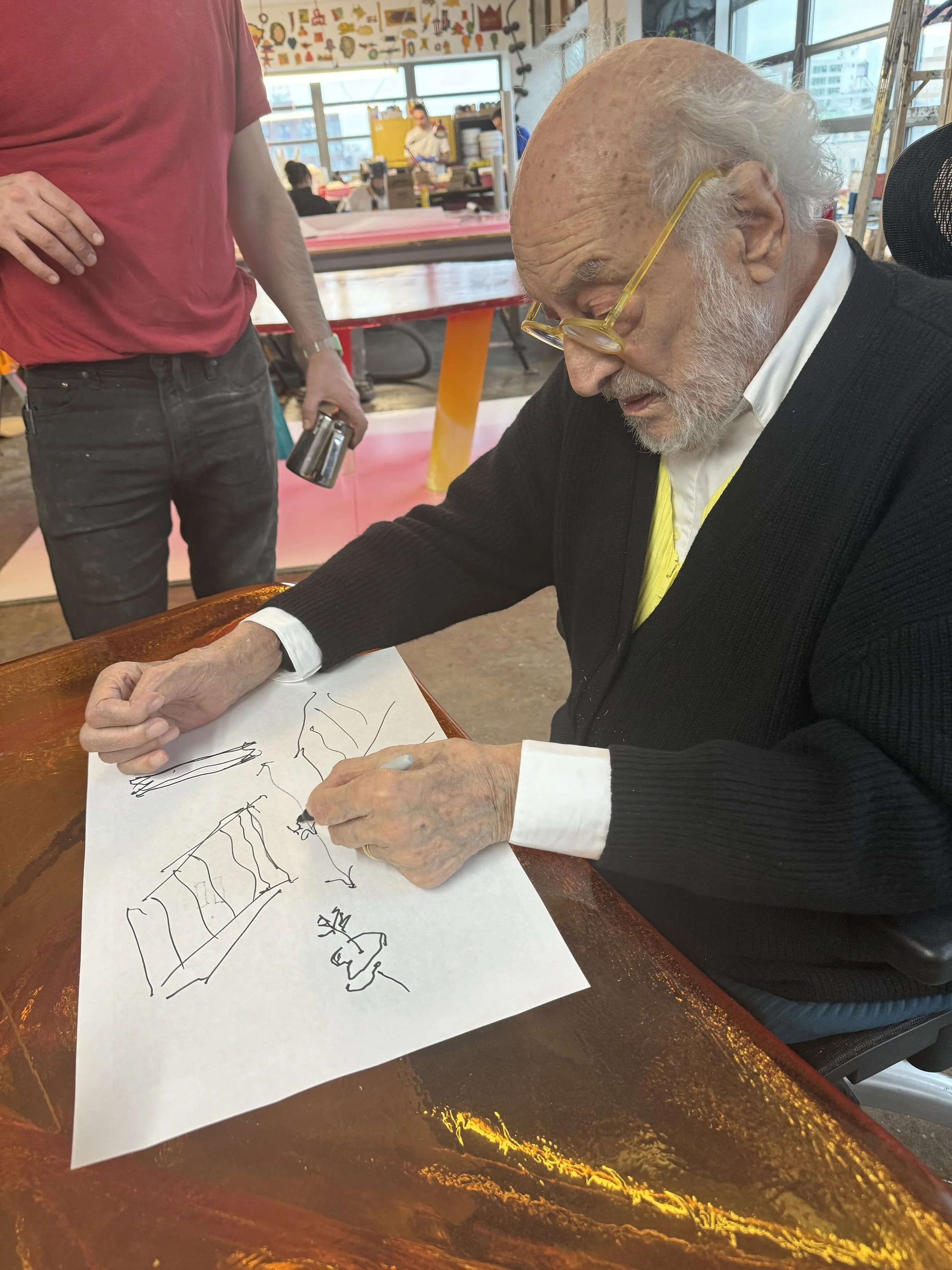 “TU SI ‘NA COSA GRANDE”   Naples, October 9, 2024, inaugurating today at 6:45 pm, public art installation conceived by Gaetano Pesce for Napoli Contemporanea.