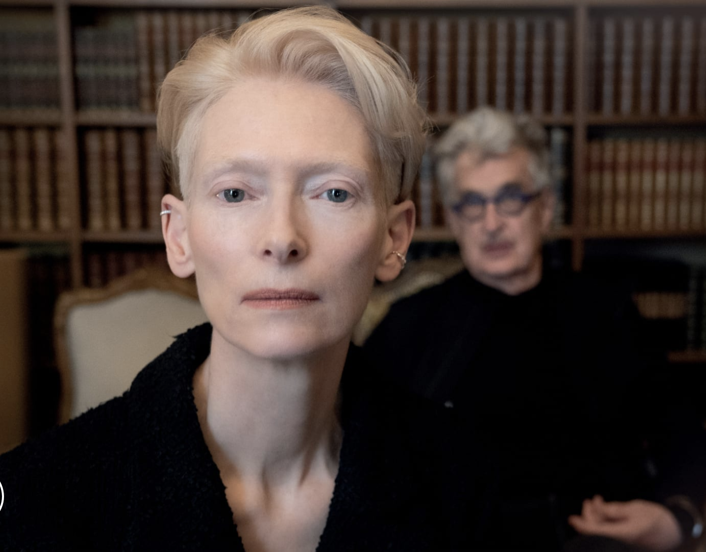 Interview between Win Wenders and Tilda Swinton on  Wenders’s new film, commissioned to mark the CHANEL 2024/25 Métiers d'art collection in Hangzhou