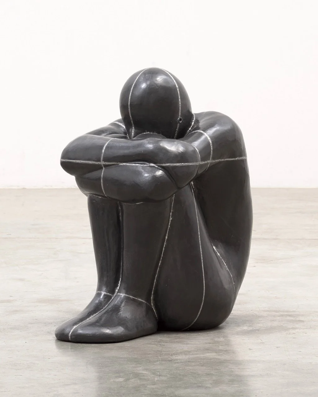 “Witness: Early Lead Works”, a solo show by Antony Gormley curated by Susan May, White Cube, London