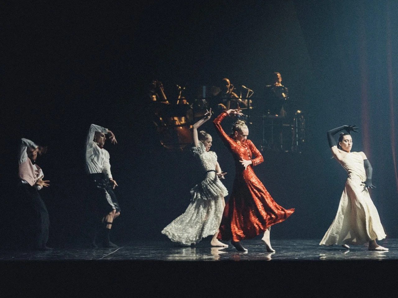 The costumes for Hofesh Shechter's Red Carpet, created by CHANEL, Major Patron of the Paris Opera