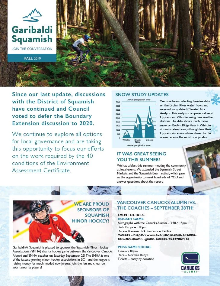 Fall 2019 Newsletter