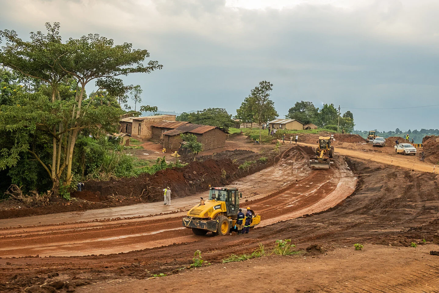 Construction in Uganda