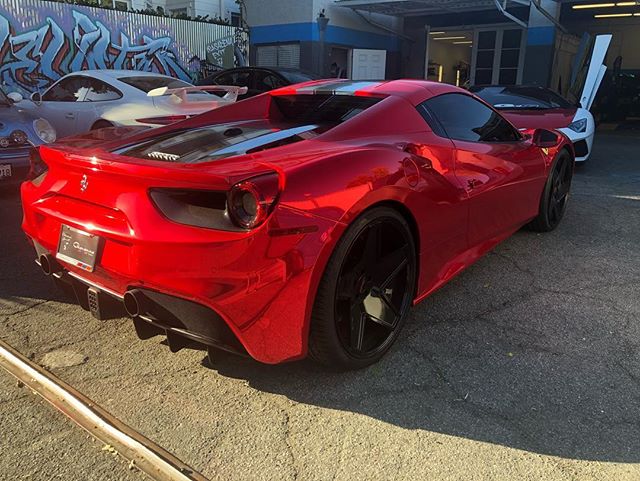 The road to SEMA starts here! #ferrarifridays