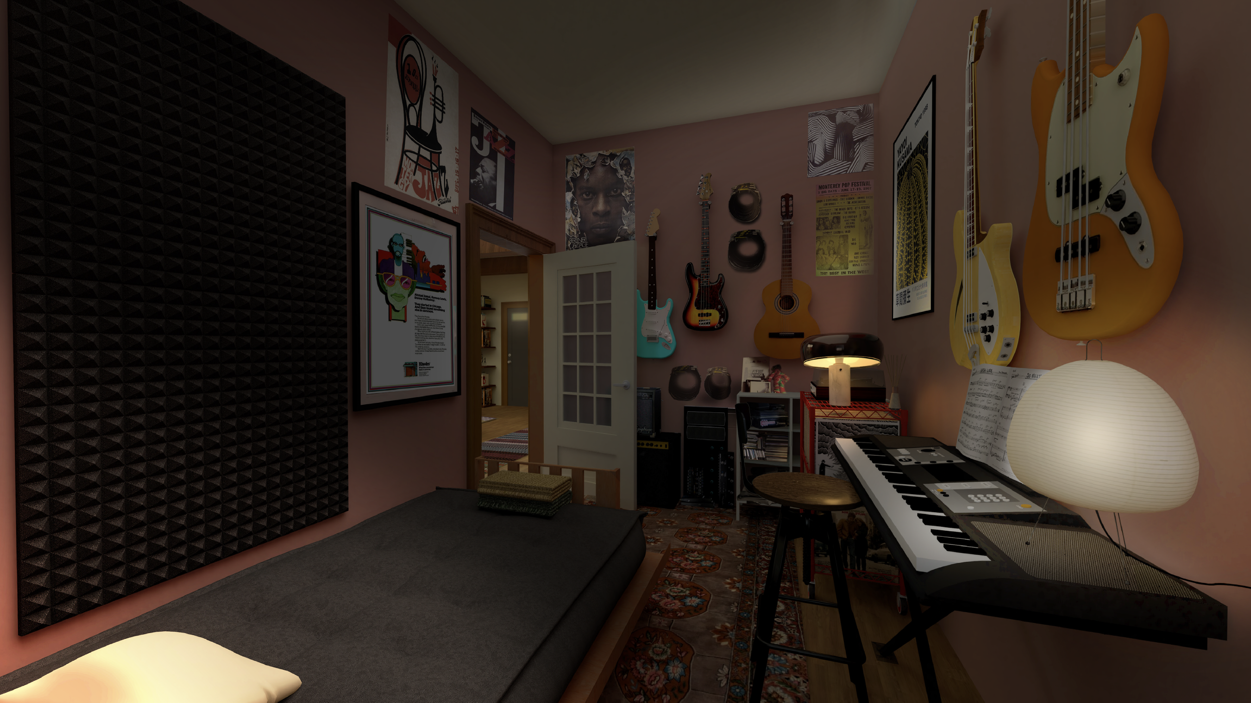  AJLT S2 - Andre’s Home Studio (Drawn as Art Dir.) 