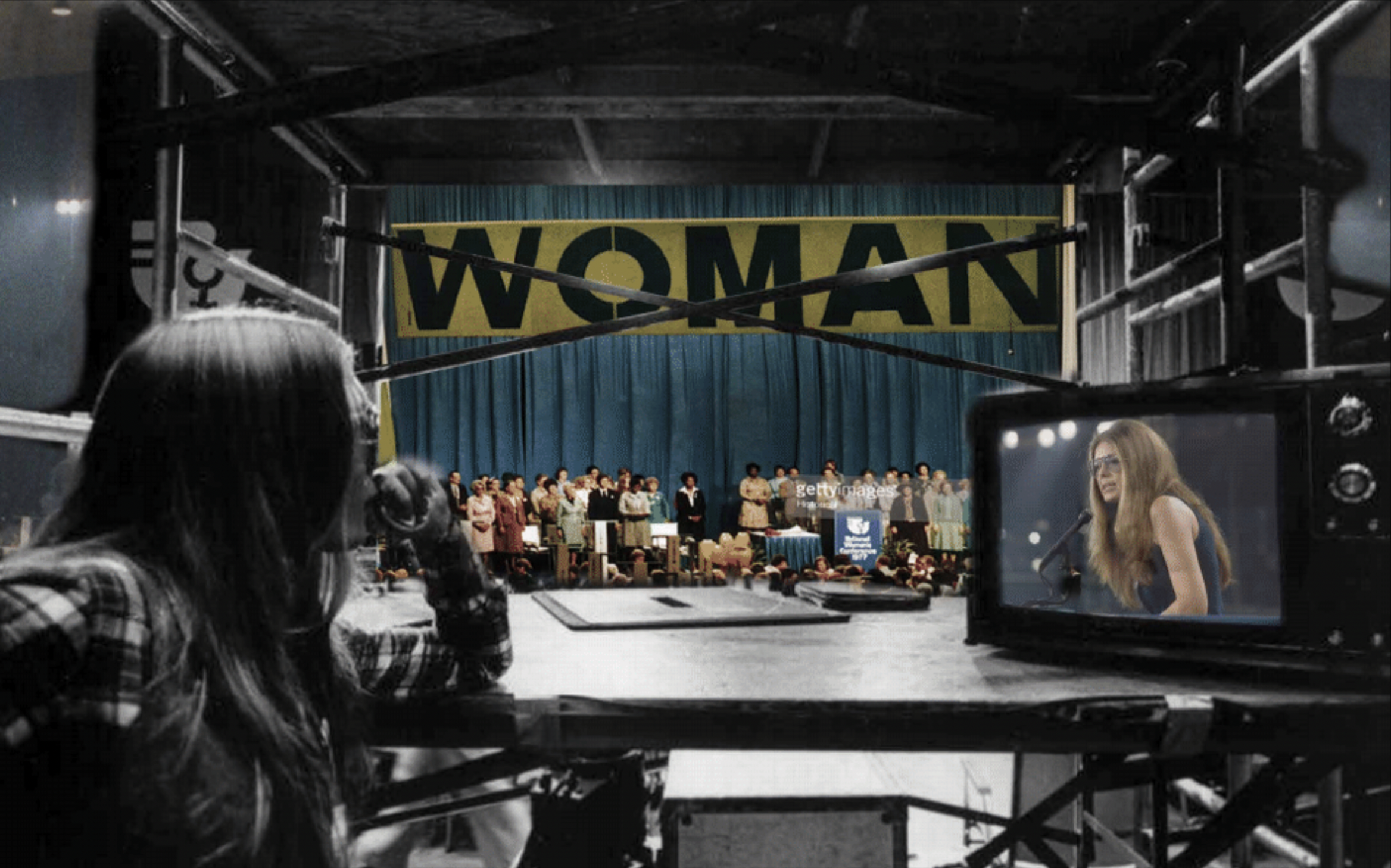 The Glorias - 1977 NOW Conference (drawn as art dir.) 