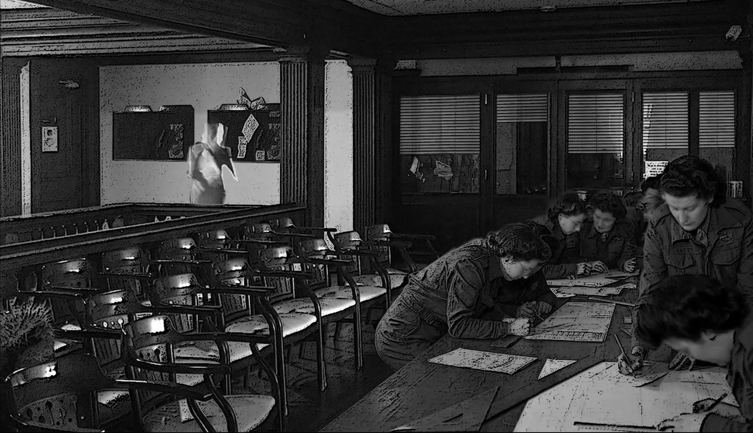  A Call To Spy - SOE Offices (Drawn as Art Dir.) 