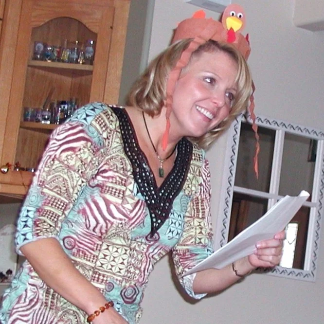 Mom as the turkey!