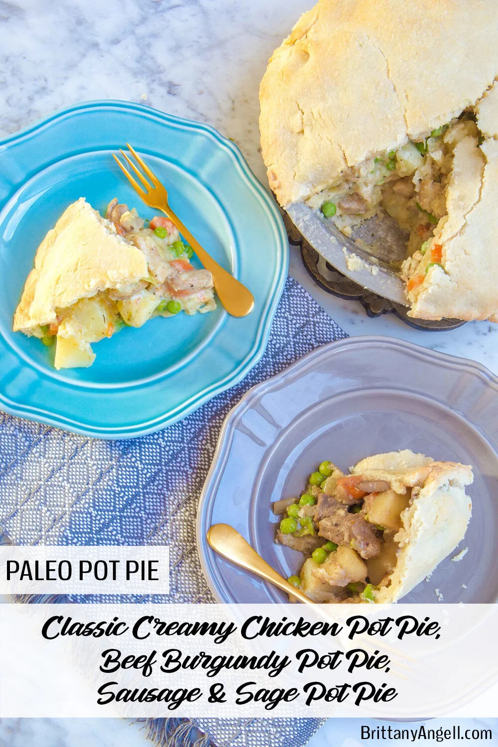 3 Epic Paleo Pot Pie Recipes! Classic Creamy Chicken Pot Pie, Beef