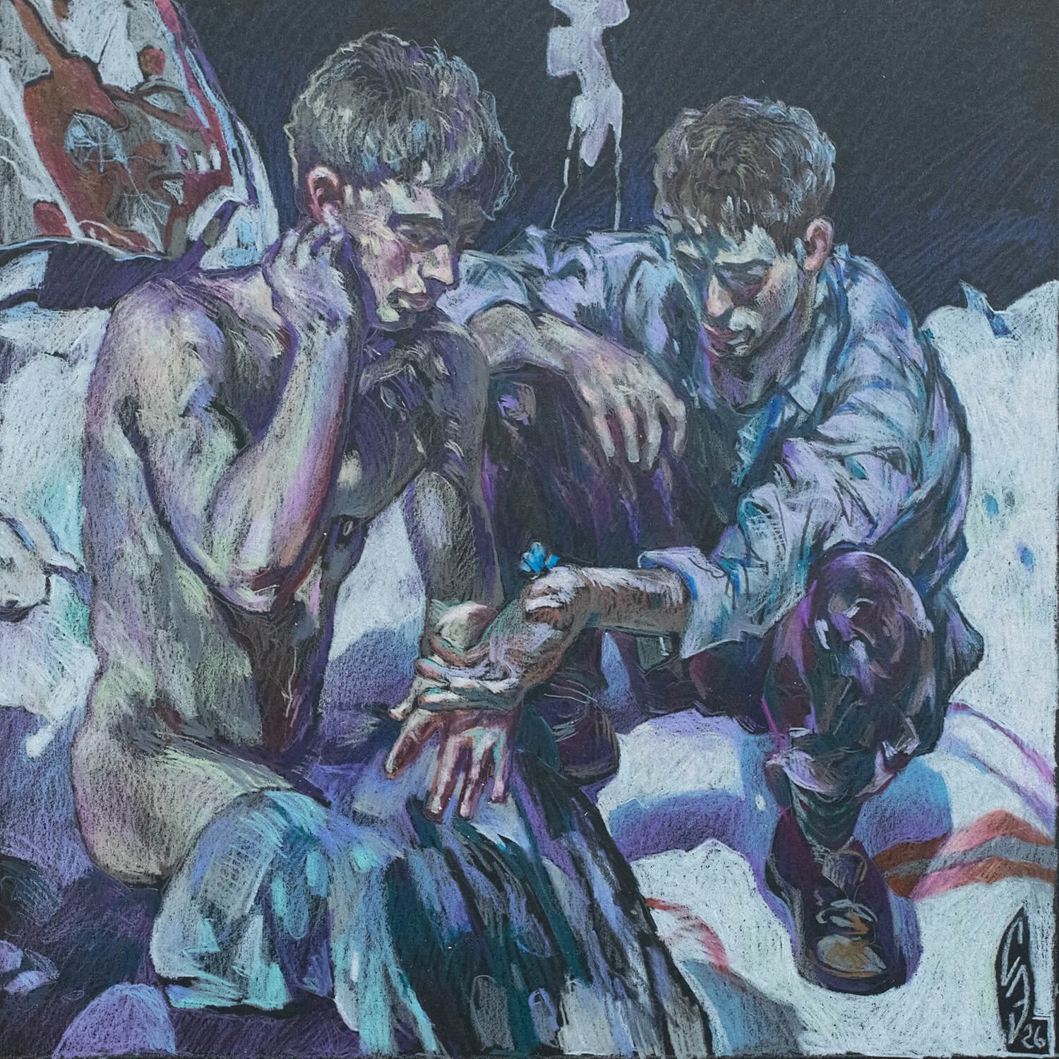 The Blue Moth