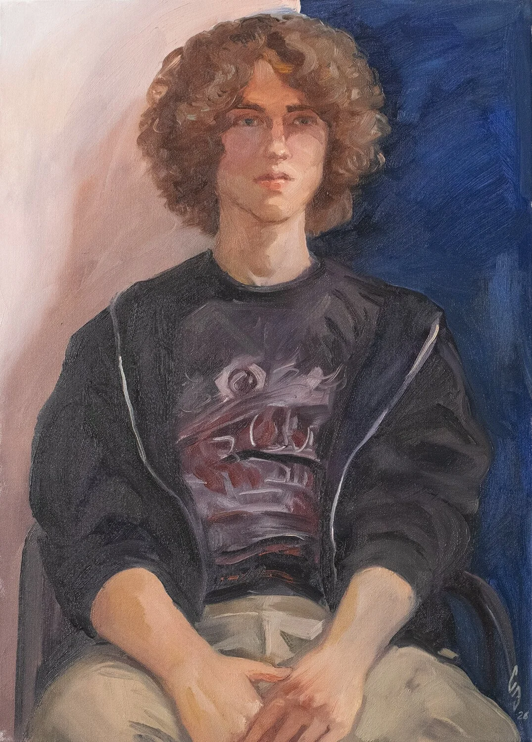 Portrait of a young man. Daniil.