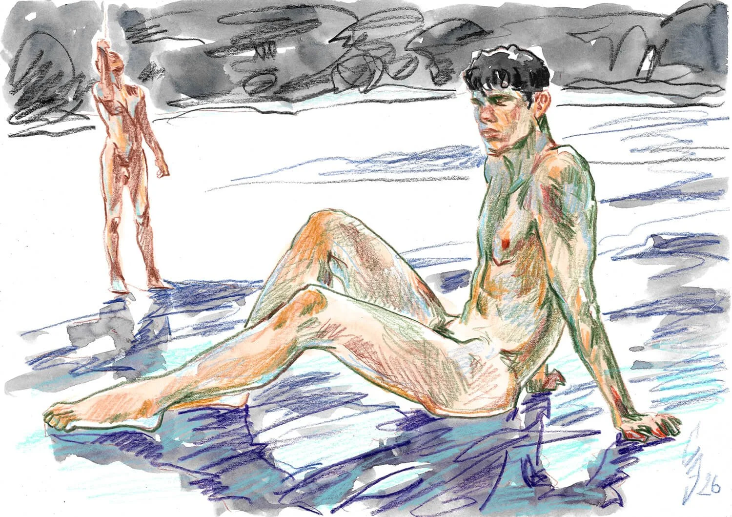 Light plays on the shallows