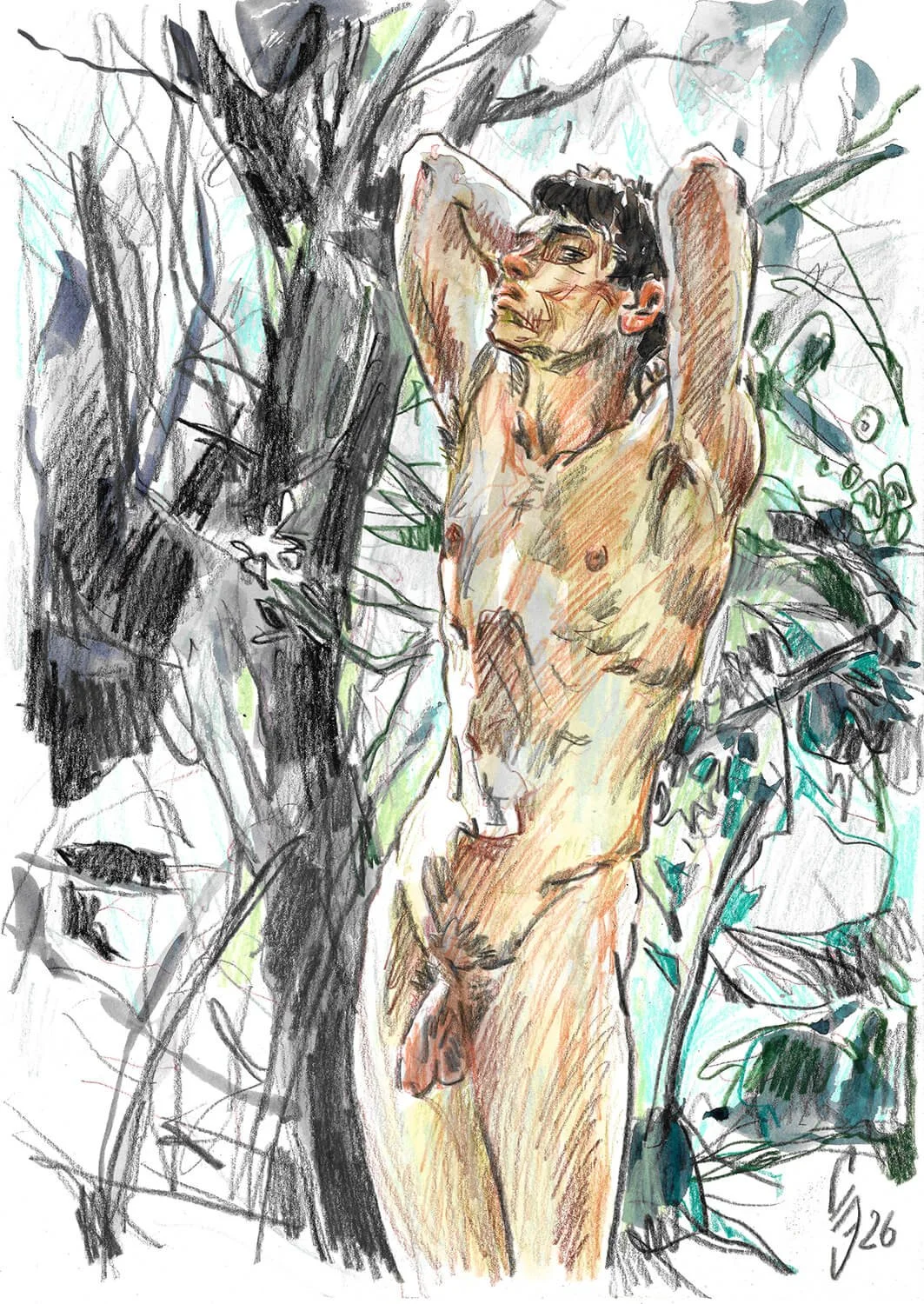 While the Light Stretches