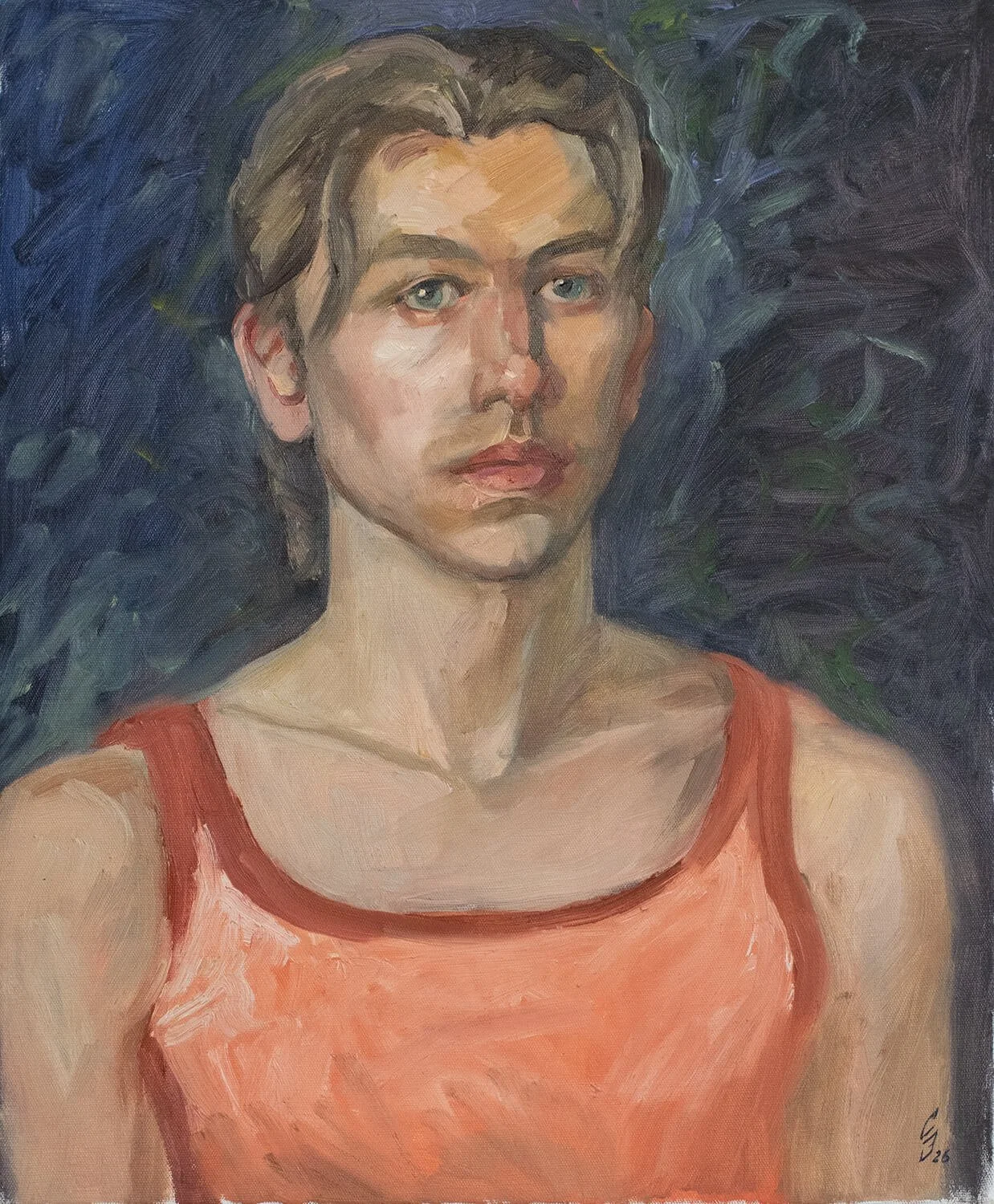 Jonah. Portrait of a young man.