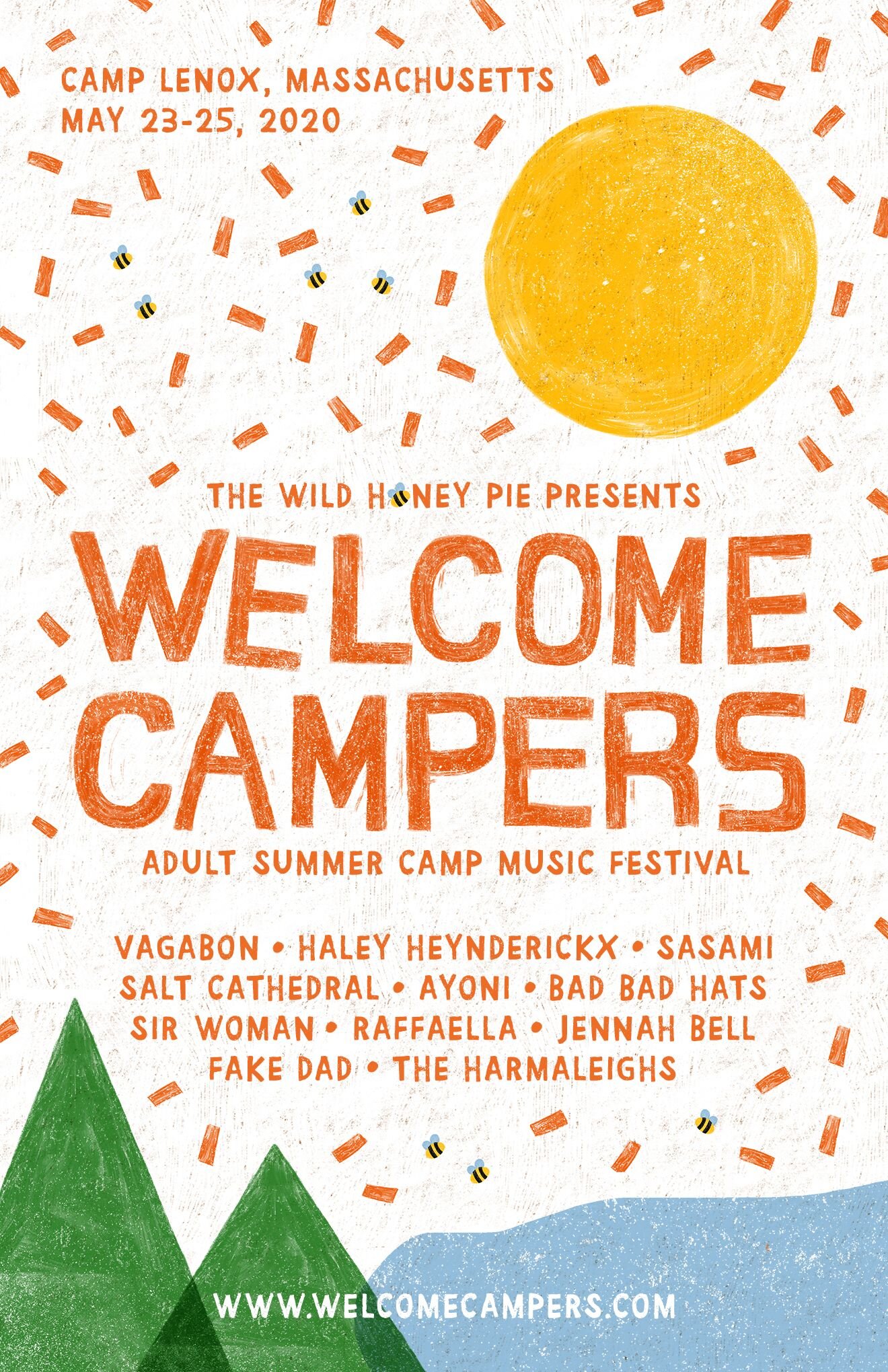 Welcome Campers / Camp Lenox, MA / May 23 -25