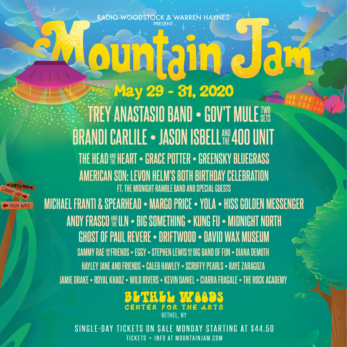 Mountain Jam / Bethel, NY / May 29 - 31