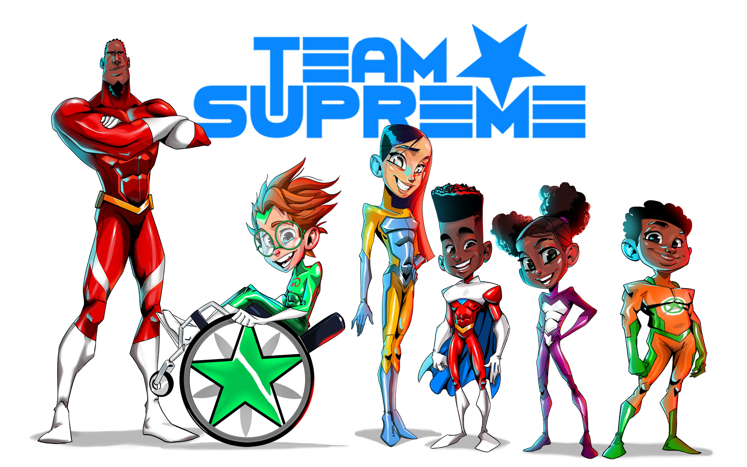 Team Supreme — Joshua Leonard Art