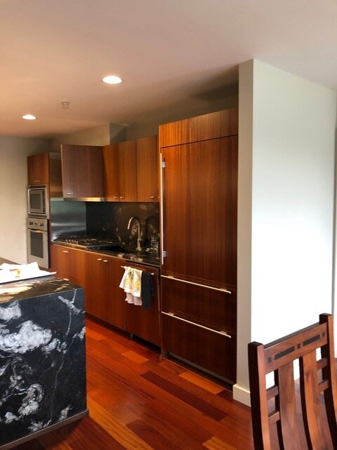 Kitchen before remodel.