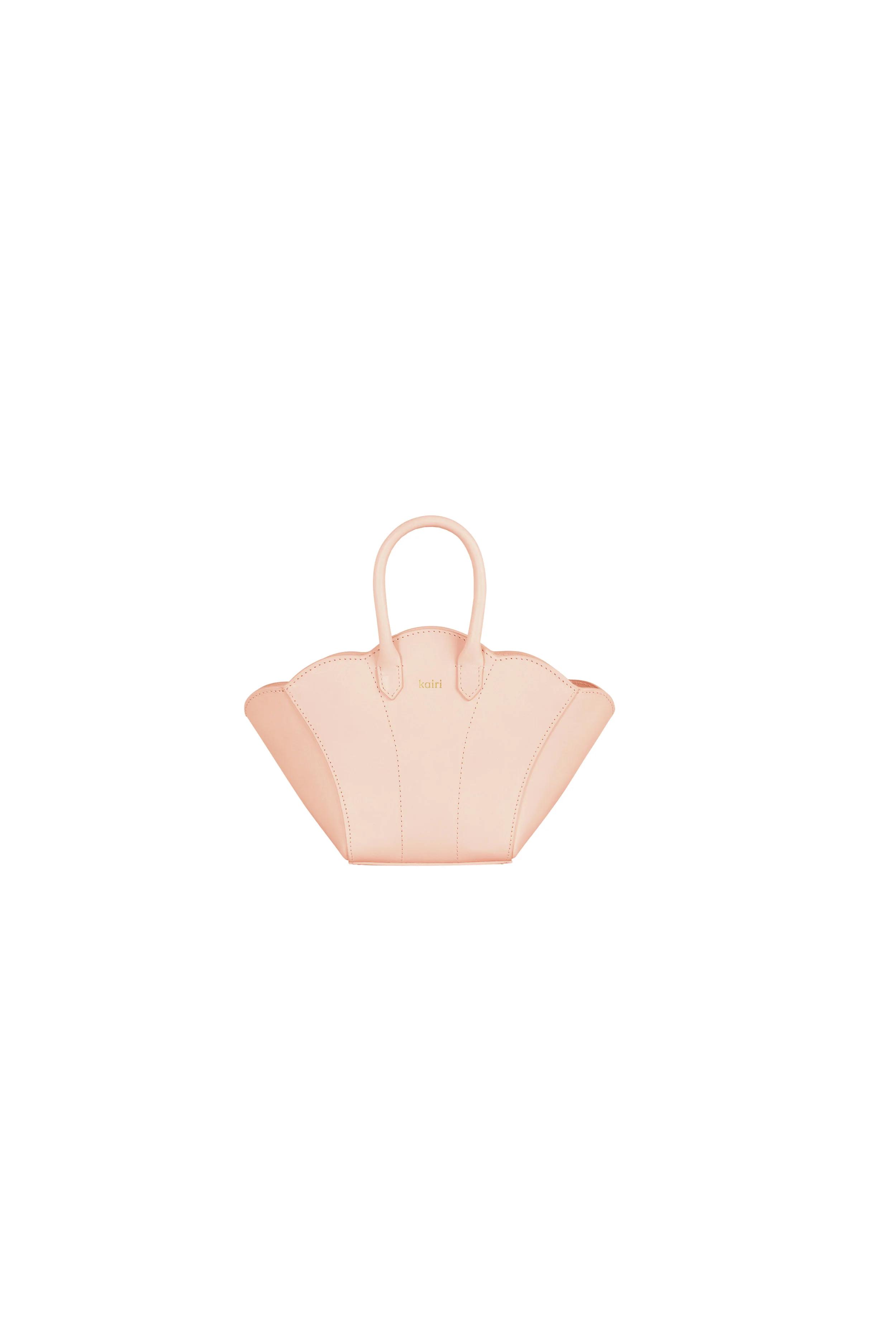 Kairi London Shell Bag Mini (Blush) Packshot Front.jpg