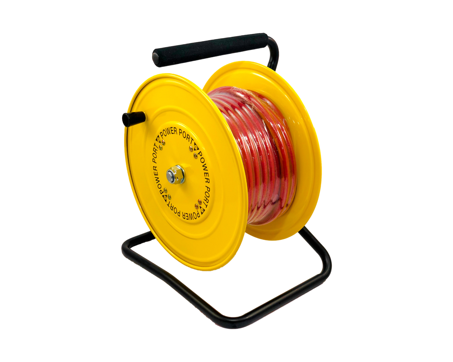 Steel Air Hose Reel Red Hose.png