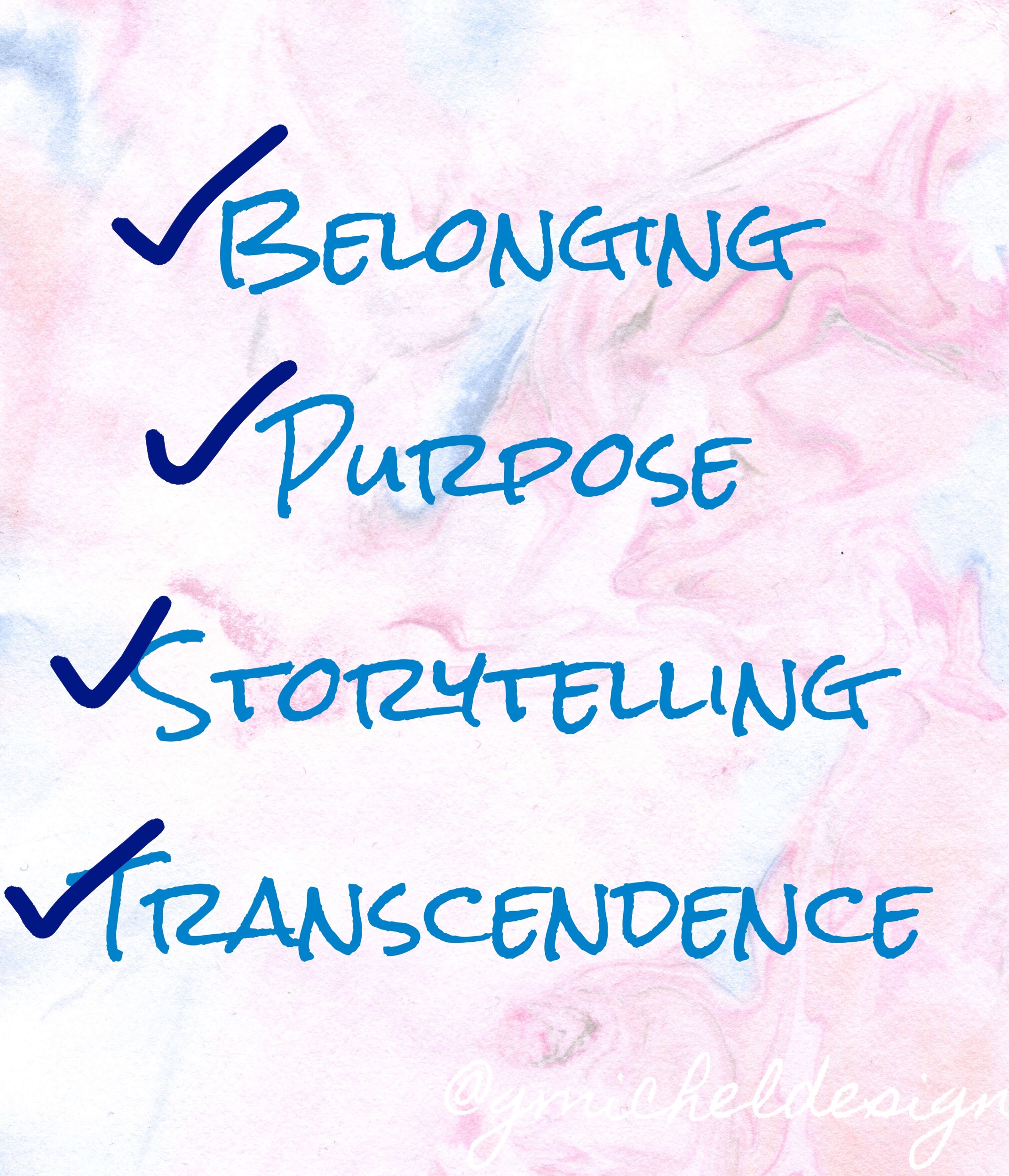 Emily Esfahani Smith’s Four Pillars of Meaning