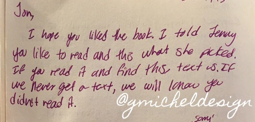 “If we never get a text, we will know you didn’t read it.”
