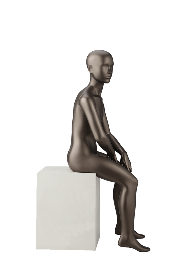 RETRO KIDS - 10 YEARS POSITION 1 Measurements: Height 43 1/4” Chest 26 1/4” Waist 24” Hip 28” Shoe 3-4