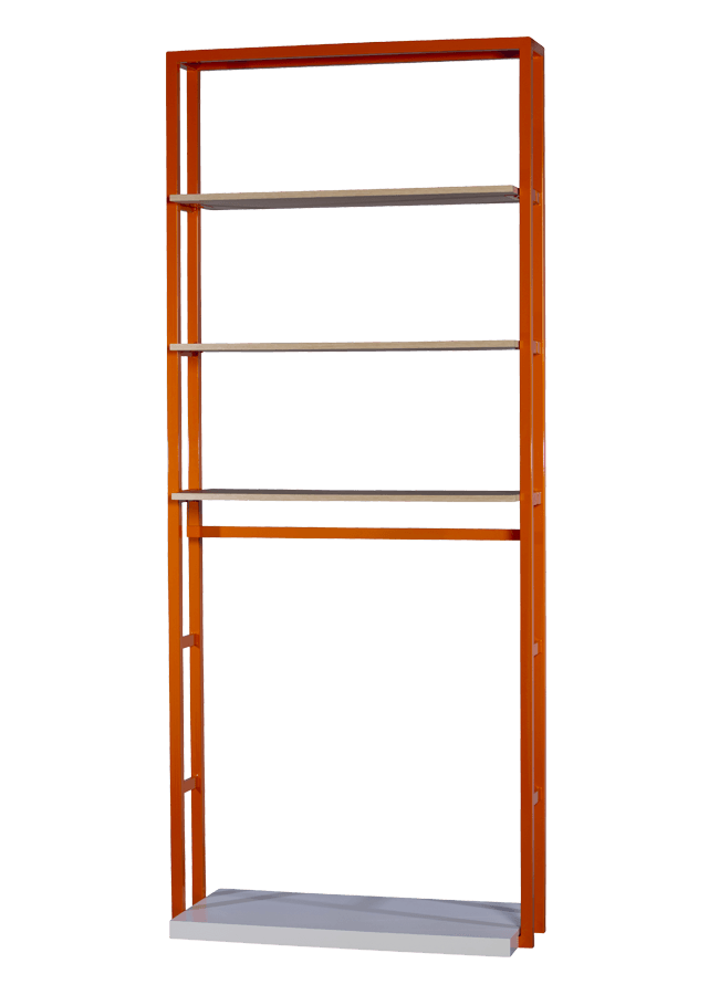 Modulaire Collection – Wall Unit 8 ft. 40"w x 18"d x 8'h Other finishes are available
