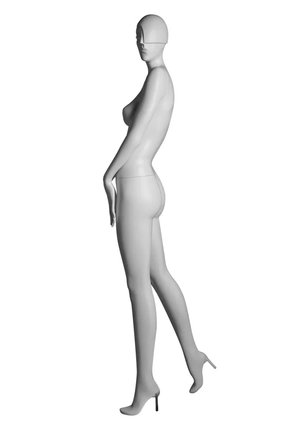 SHADE Pose 1 Lside Measurements: Height 74” Bust 32-1/4” Waist 24-7/8” Hip 36-1/2” Footprint 9-1/2” Heel 4”