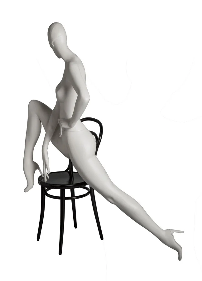 SHADE Pose 4 Back Width 29” Depth 53” Measurements: Height 58-1/2” Bust 32-1/4” Waist 24-7/8” Hip 36-1/2” Footprint 9-1/2”
