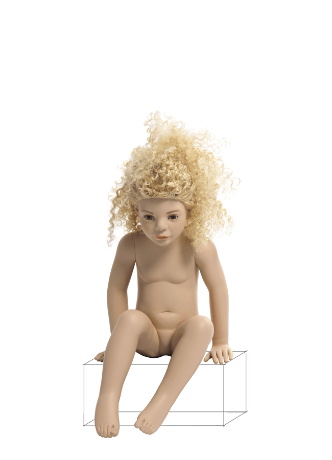 KIDS CLUB 2 YEARS POSITION 1 measurements: Height 25 ¼” Chest 19 ½” Waist 19 ½” Hip 20 ½” Shoe size 4 ½-6