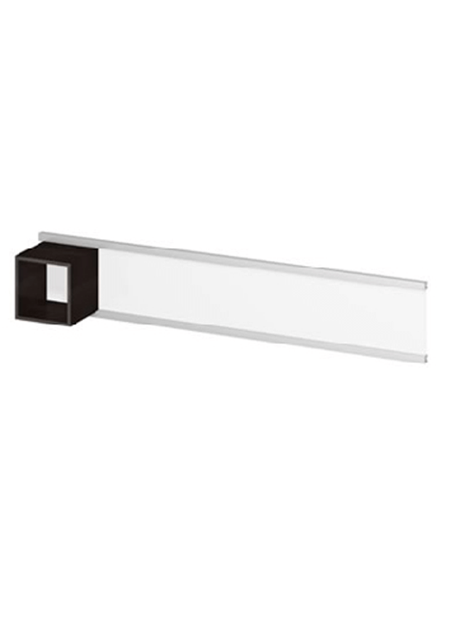 WALL ITEM 3 Wall Rail WL301A 96” x 3” x 2” Double Wall Rail Rail Cube: CB001W 15” x 15” x 15” 4 Sided Cube