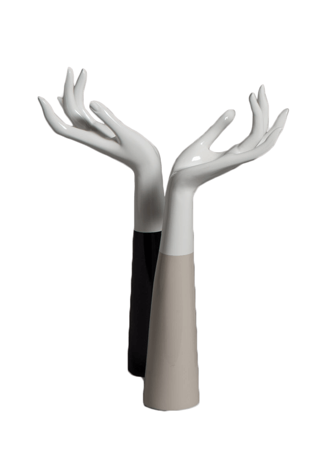 Colorblocked Female Hand