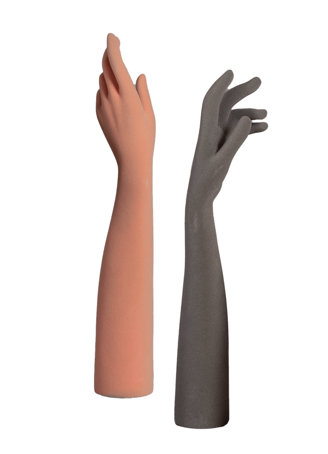 Flocked Female Hand