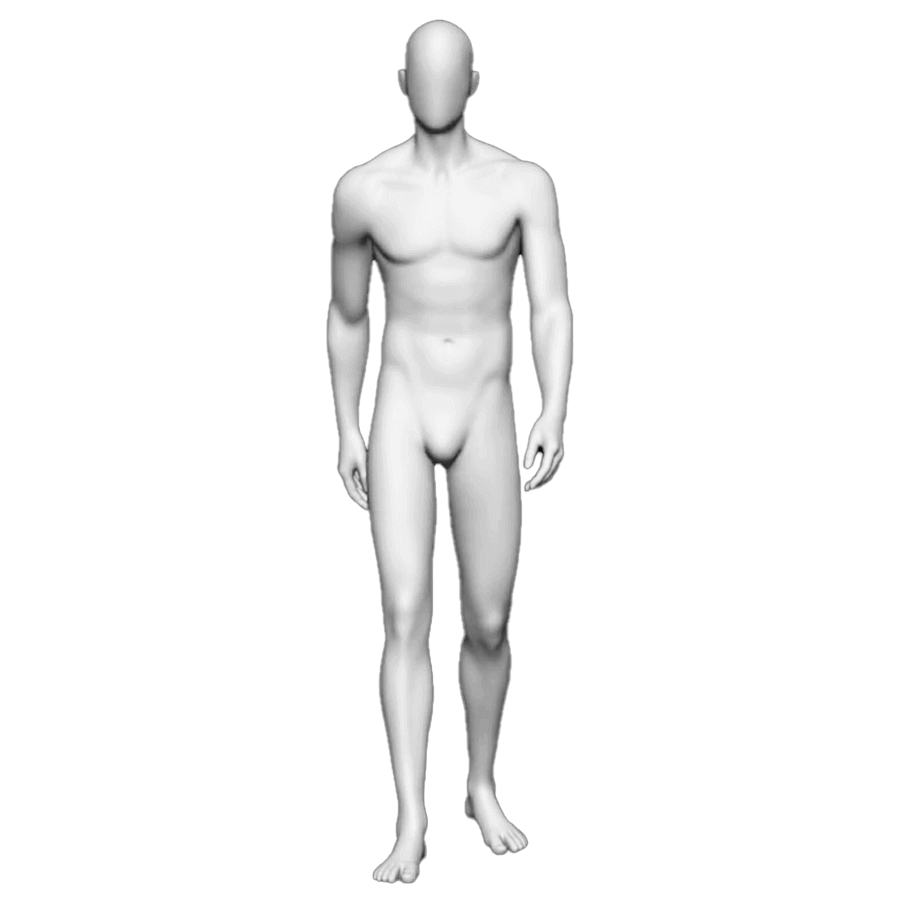 BE FIT Male Pose 3