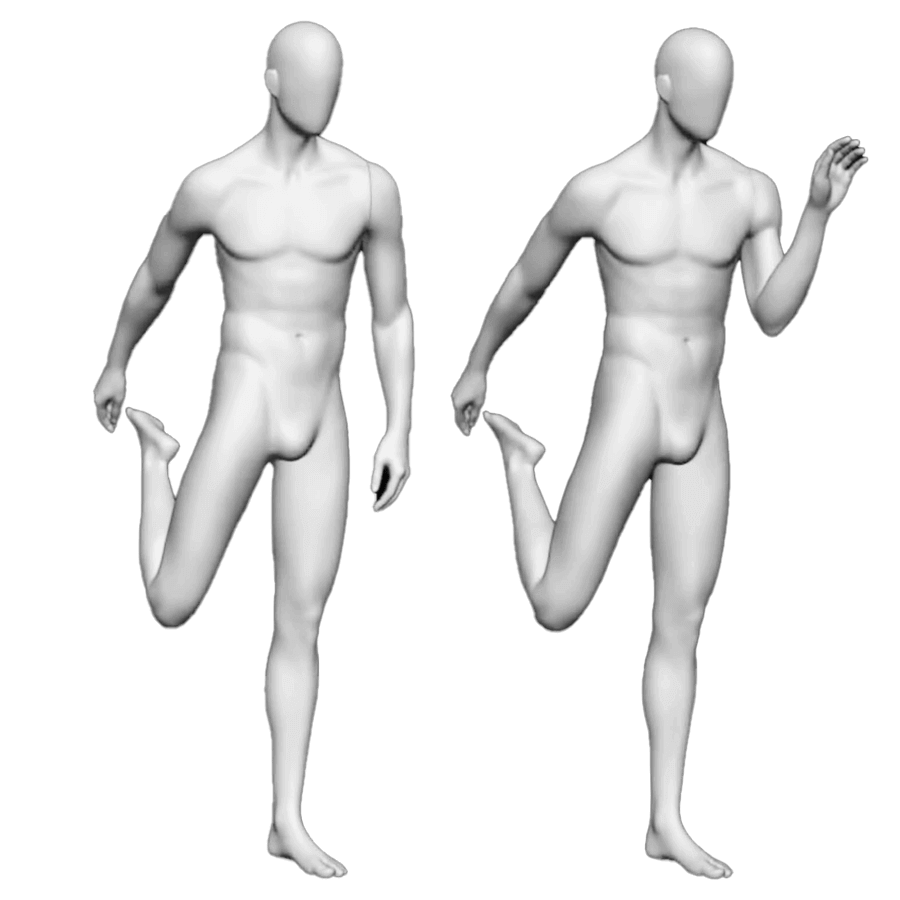 BE FIT Male Pose 4