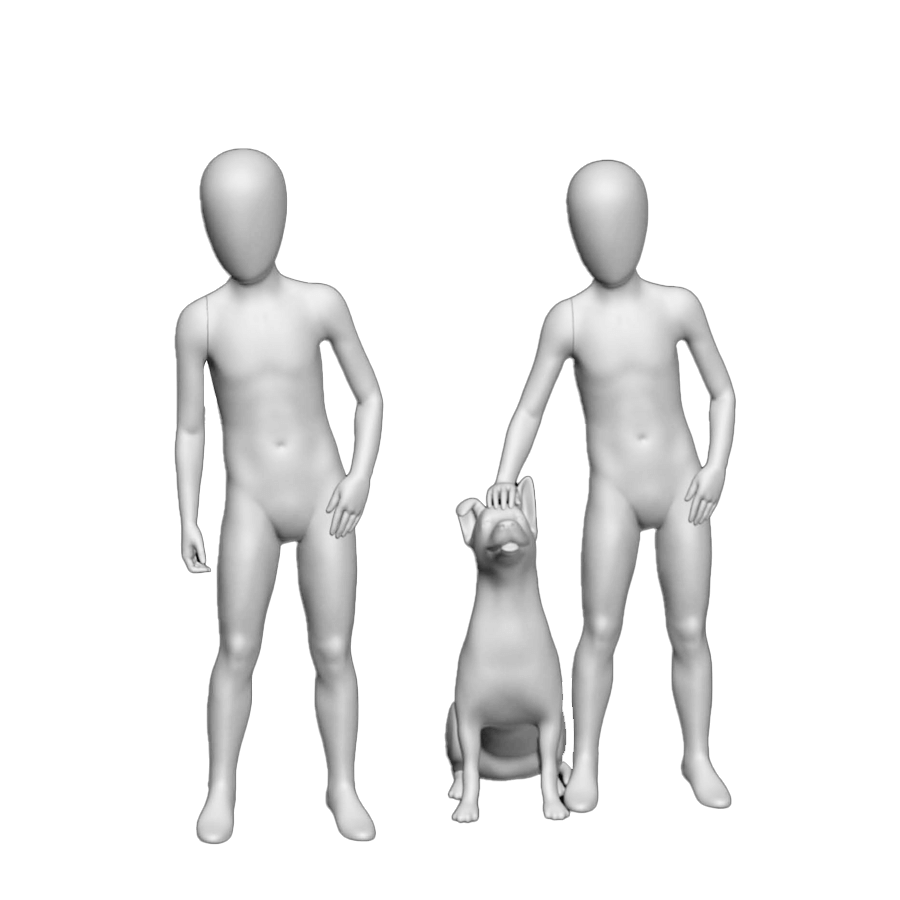 151 KIDS, 6 YEARS UNISEX, POSE 6